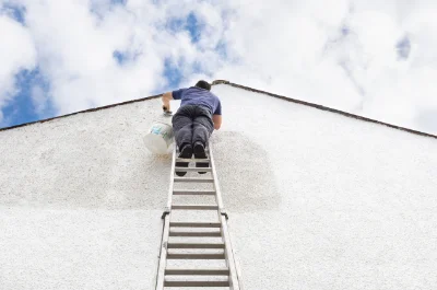 Peinture extérieure à la Grée-Saint-Laurent — façades et ravalement